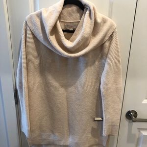 LOFT cowl neck tunic sweater